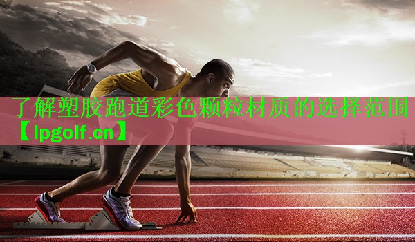 <strong>了解塑胶跑道彩色颗粒材质的选择范围</strong>