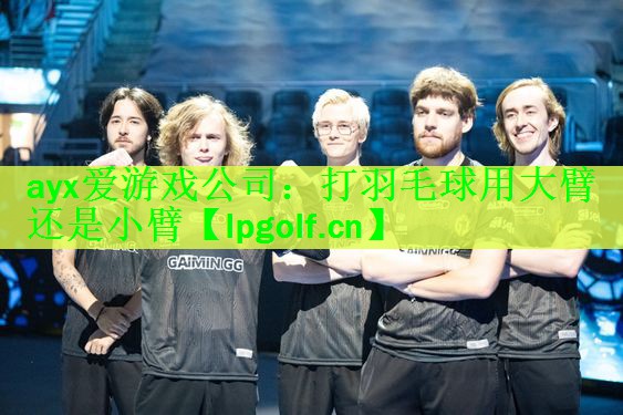 打羽毛球用大臂还是小臂