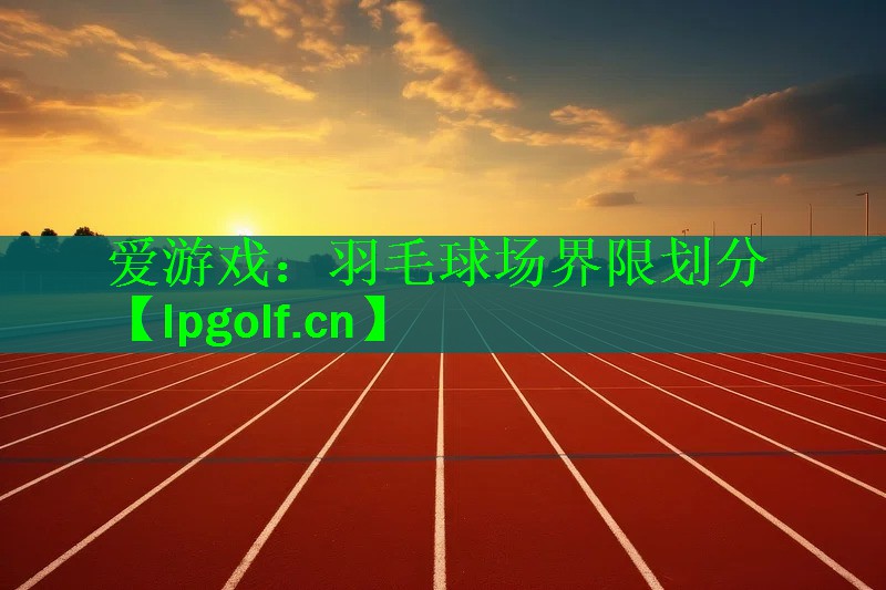 羽毛球场界限划分