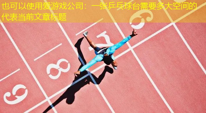 一张乒乓球台需要多大空间的